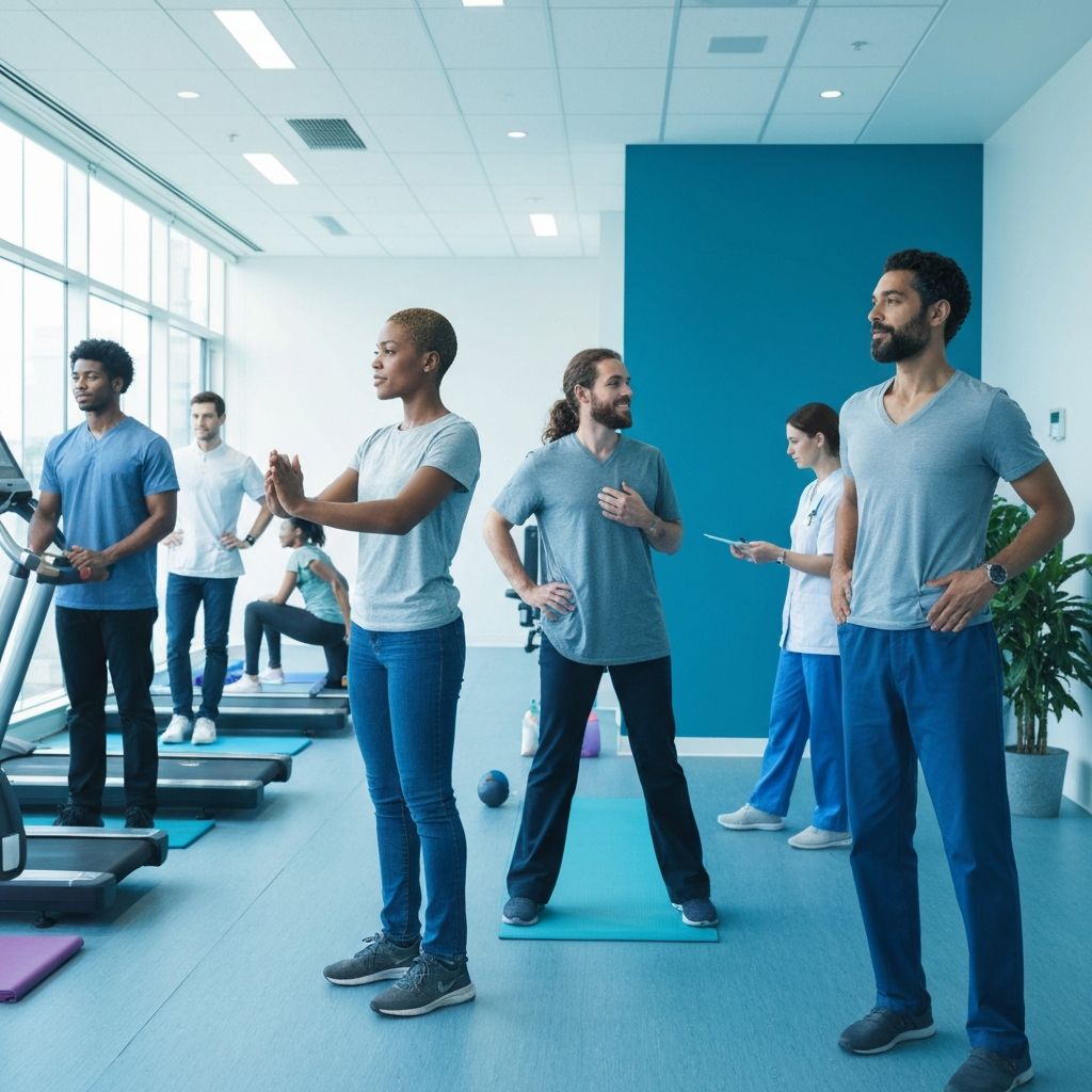 Corporate wellness program in action